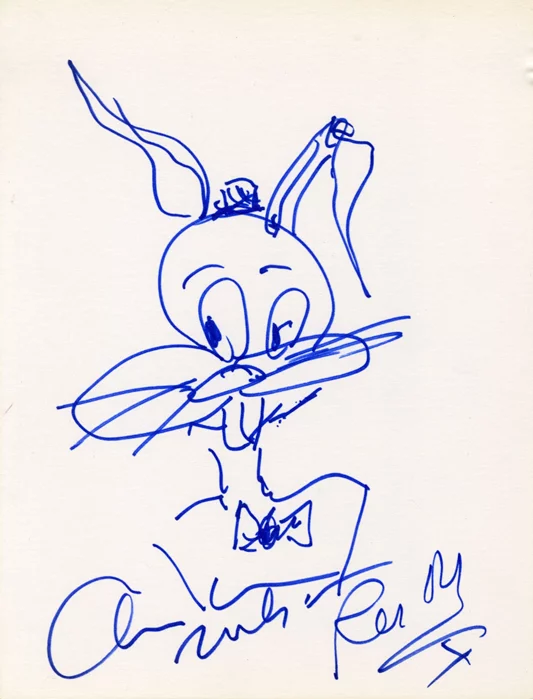 Charles Nelson Reilly autograph