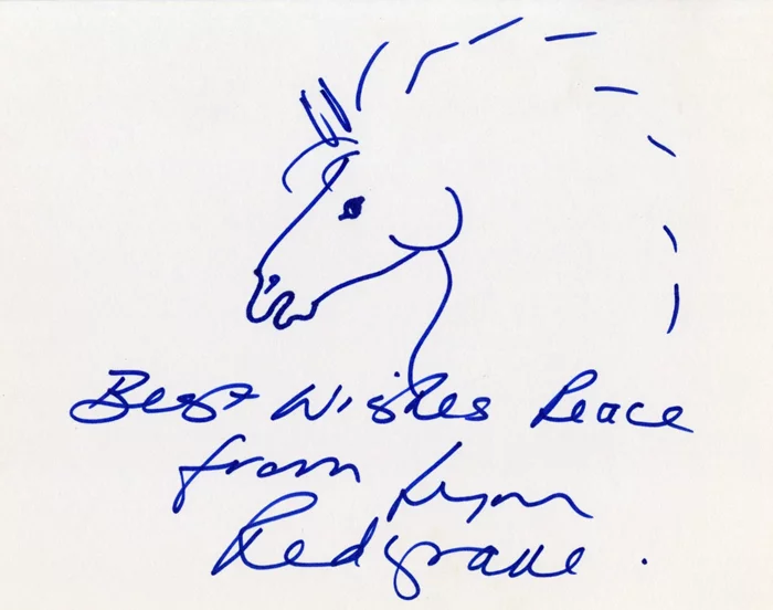 Lynn Redgrave autograph