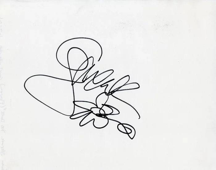 Gwen Stefani autograph