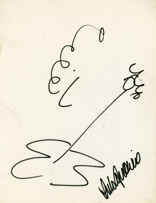 Arlo Guthrie autograph