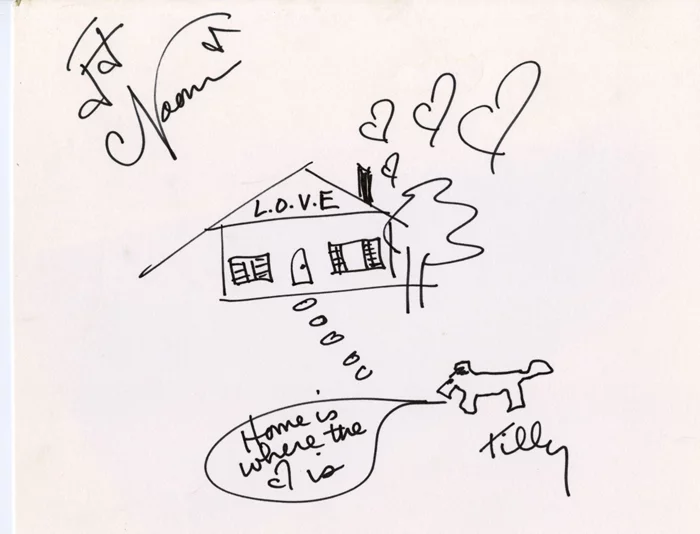 Naomi Judd autograph