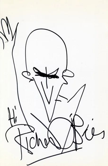 Richard O'Brien autograph