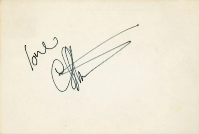 Cat Stevens autograph