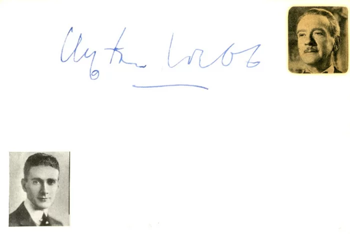 Clifton Webb autograph