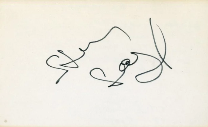 Steven Seagal autograph