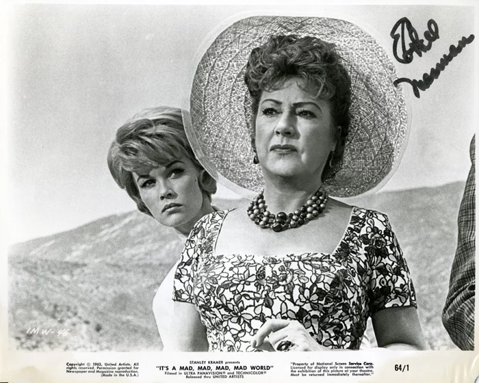 Ethel Merman autograph