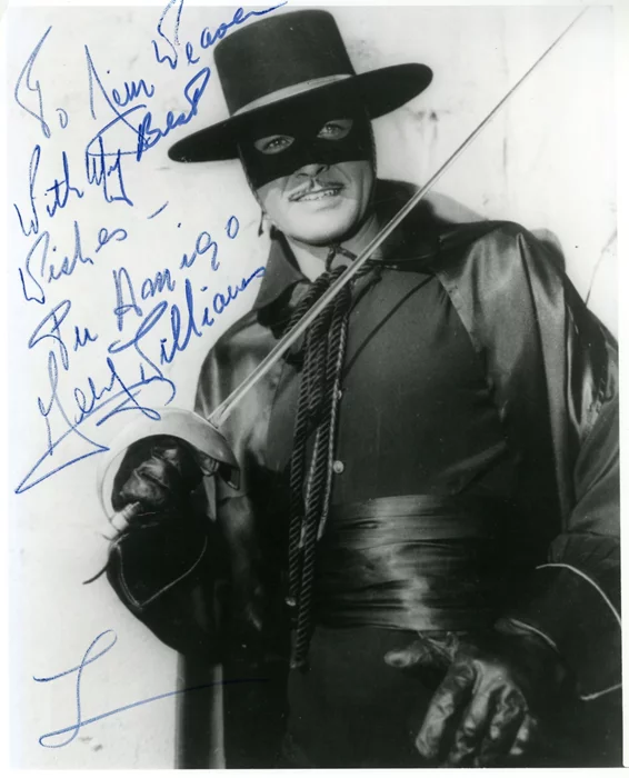 Guy Williams autograph