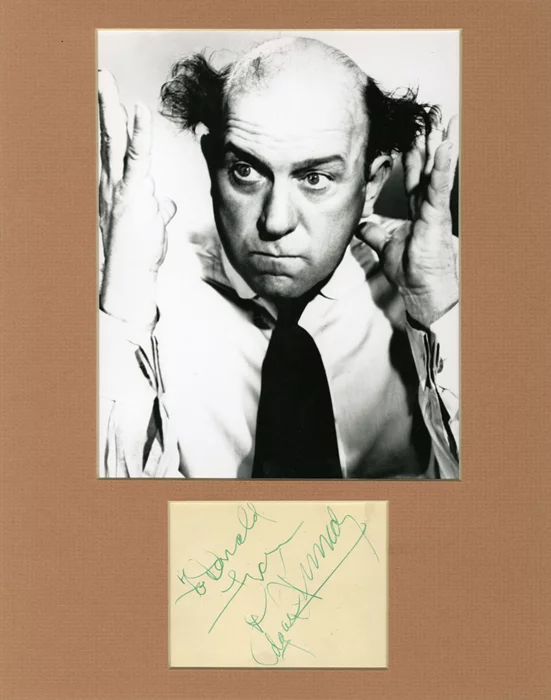 Edgar Kennedy autograph