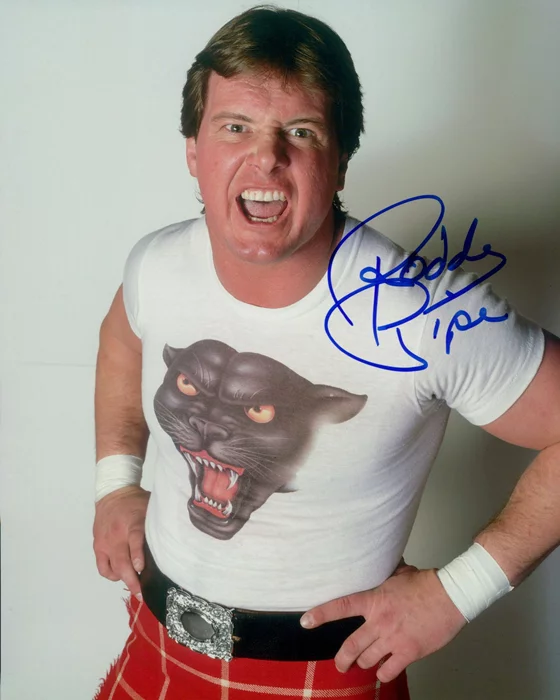 Rowdy Roddy Piper autograph