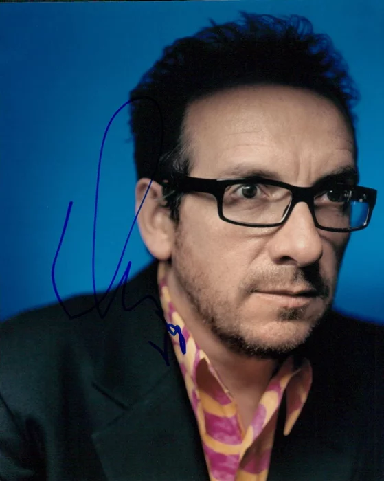 Elvis Costello autograph