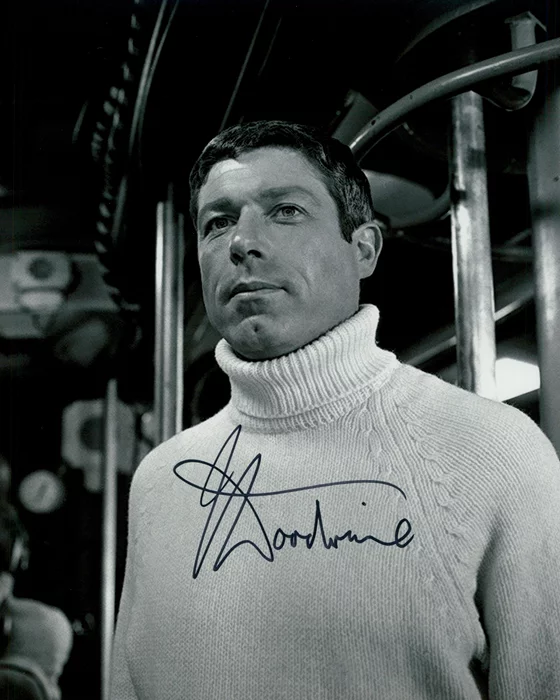 John Woodvine autograph
