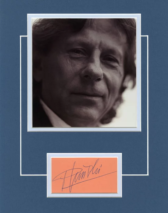 Roman Polanski autograph