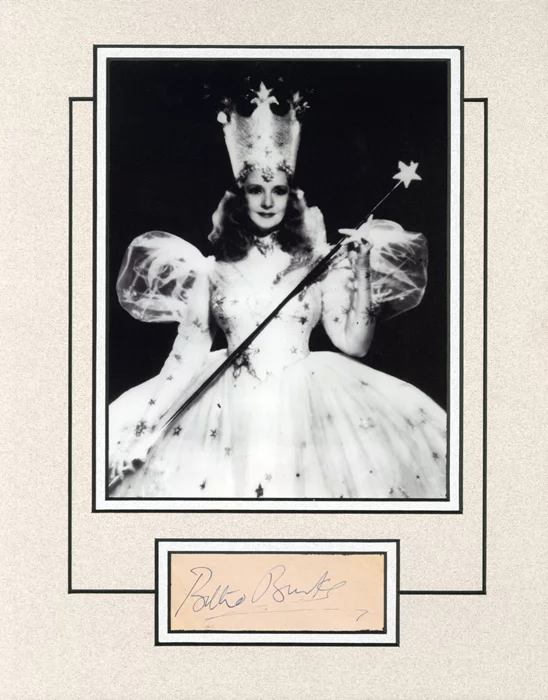 Billie Burke autograph