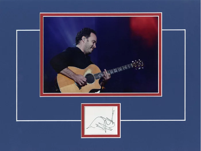 Dave Matthews autograph