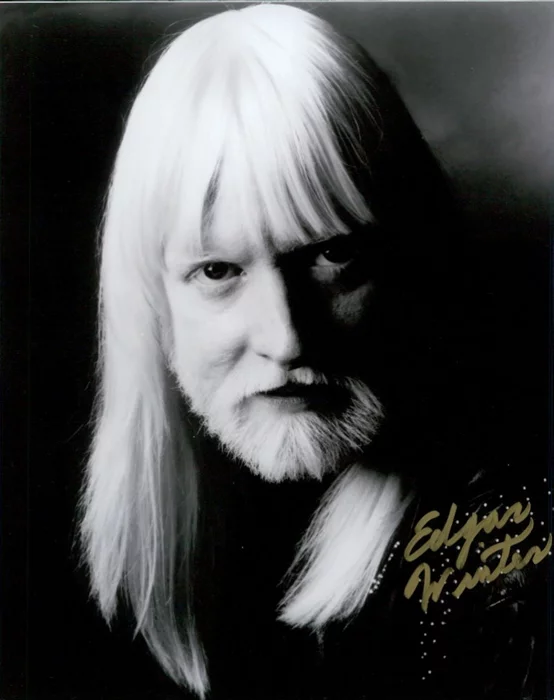 Edgar Winter autograph