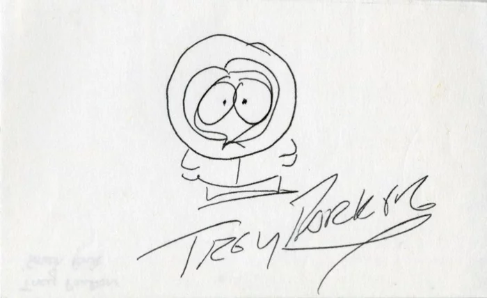 Trey Parker autograph