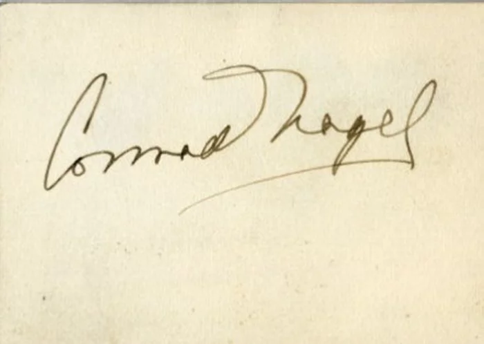 Conrad Nagel autograph