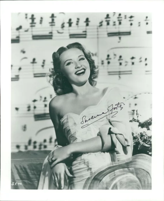 Susanna Foster autograph