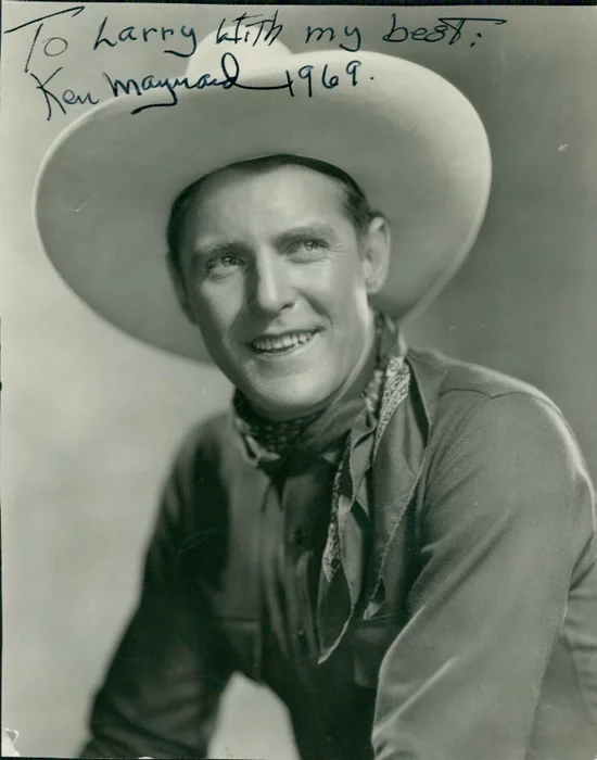 Ken Maynard autograph