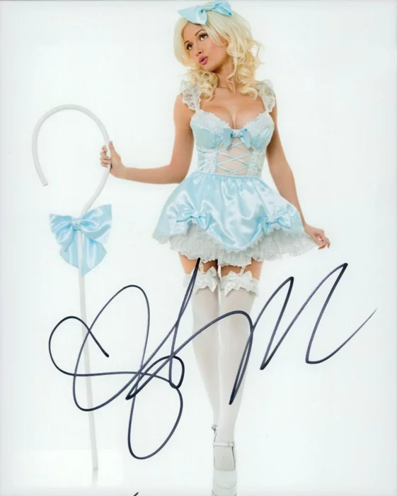 Holly Madison autograph