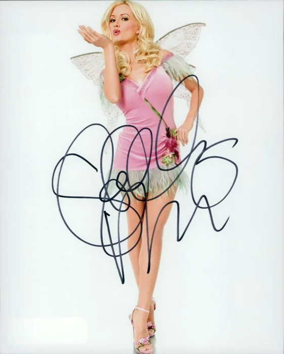 Holly Madison autograph