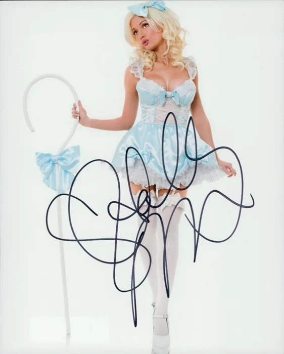 Holly Madison autograph