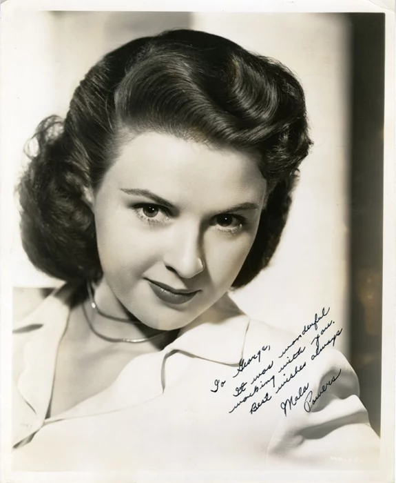 Mala Powers autograph