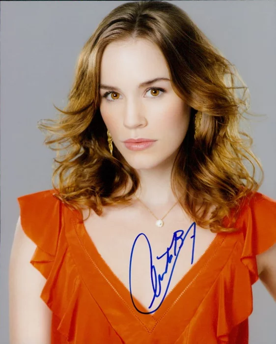Christa B.  Allen autograph