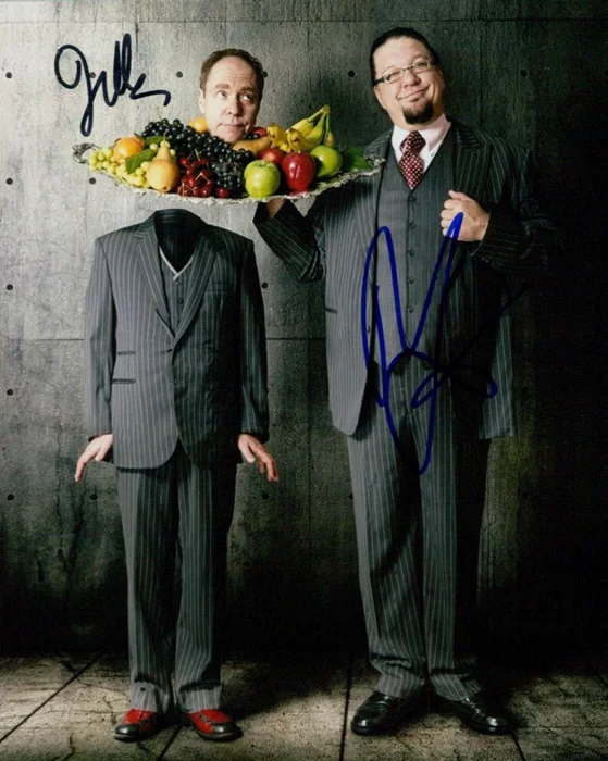 Penn & Teller autograph