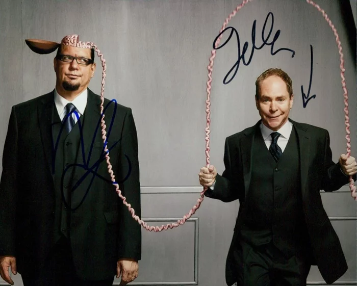 Penn & Teller autograph