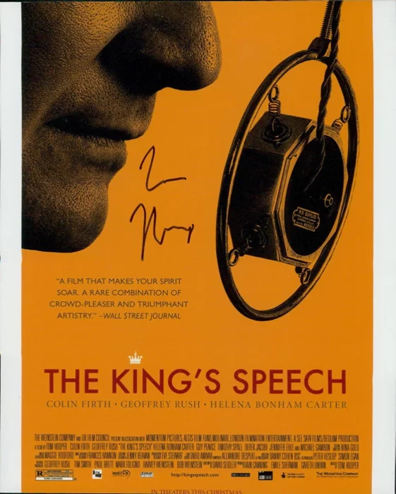 Tom Hooper autograph