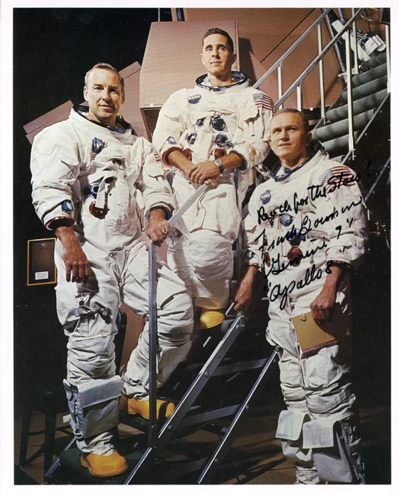 Frank Borman autograph