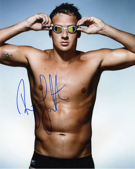 Ryan Lochte autograph