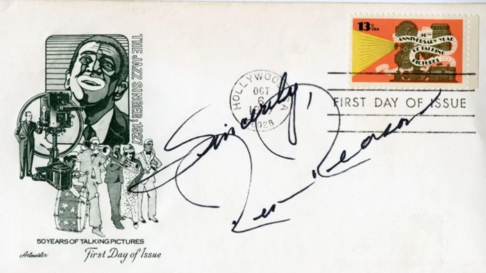 Rex Reason autograph