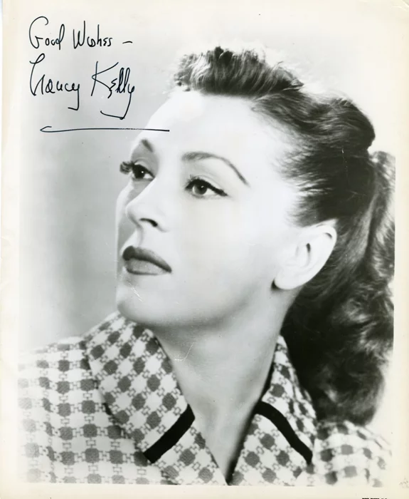 Nancy Kelly autograph