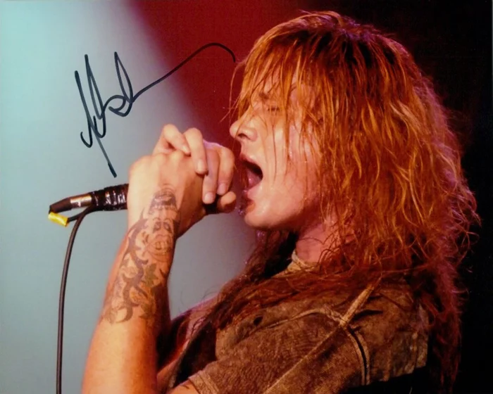 Sebastian Bach autograph