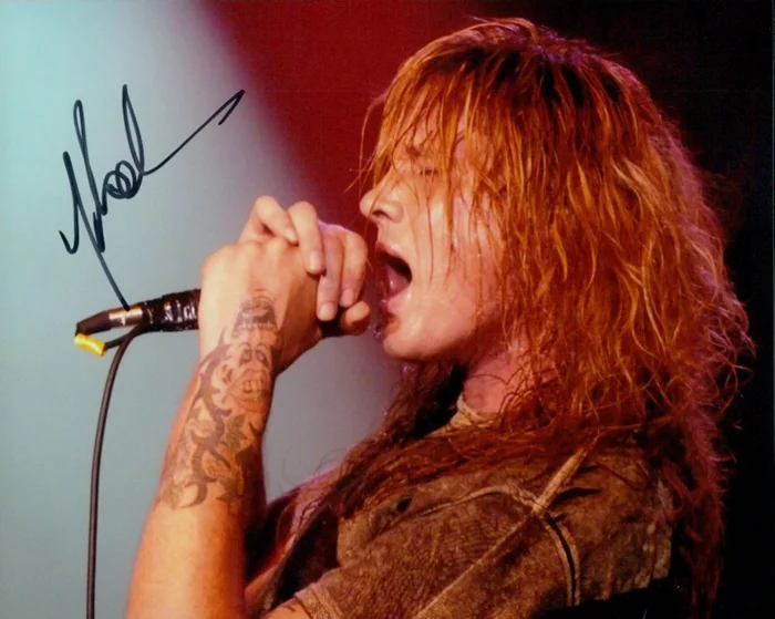 Sebastian Bach autograph