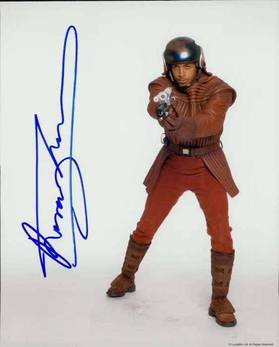 Leroy James autograph