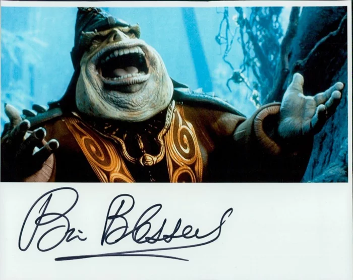 Brian Blessed autograph