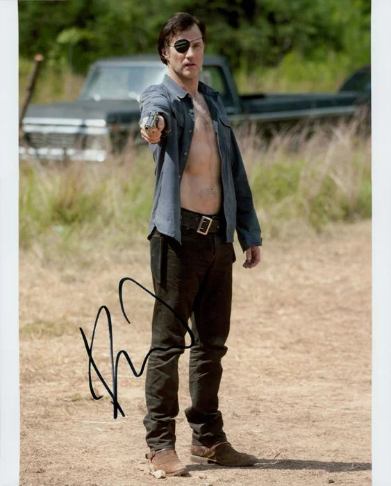 David Morrissey autograph