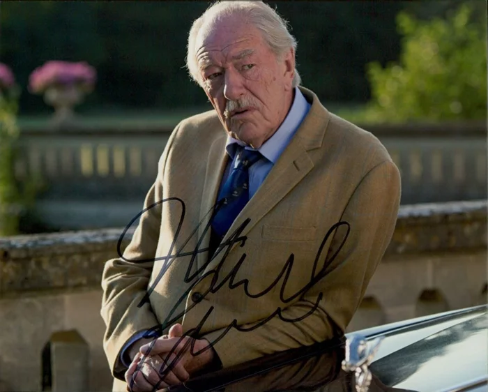 Michael Gambon autograph