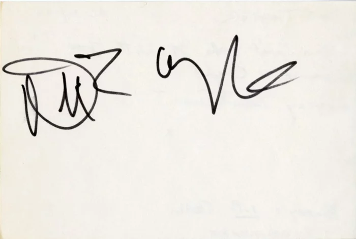Dub Taylor autograph