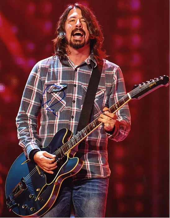 Dave Grohl autograph