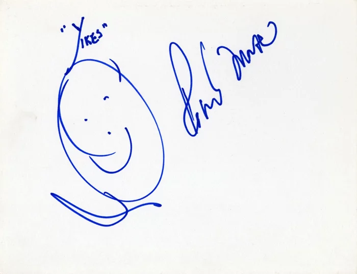 Robert Morse autograph