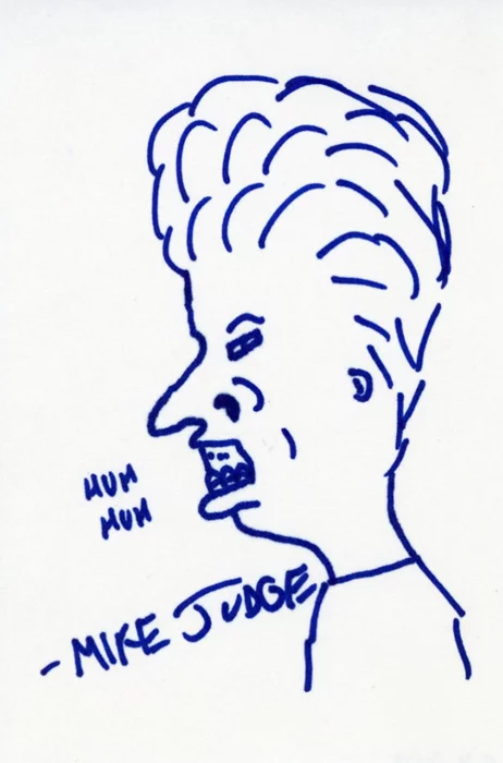 Mike Judge autograph