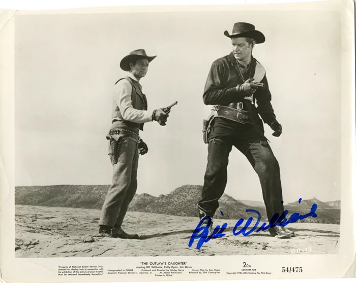 Bill Williams autograph
