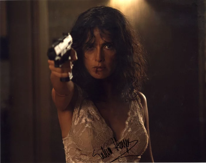 Salma Hayek autograph