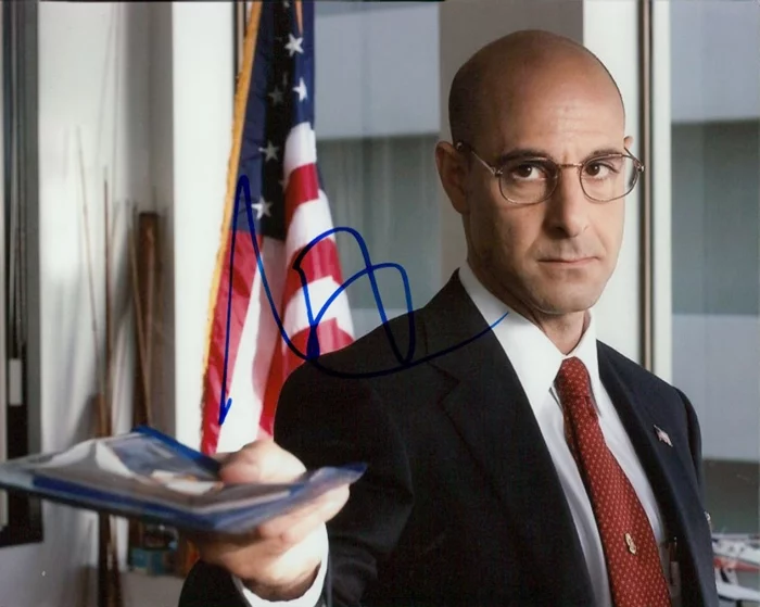 Stanley Tucci autograph