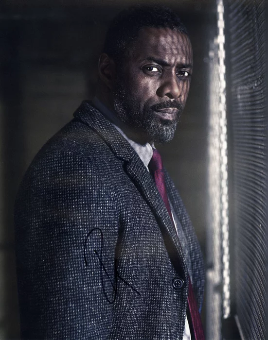 Idris Elba autograph