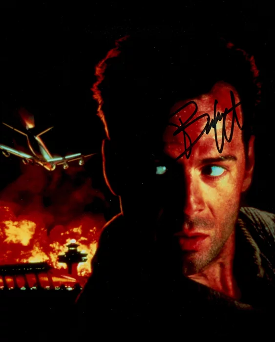 Bruce Willis autograph